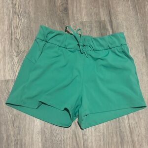 ZYIA High Waist Green Women's Shorts
